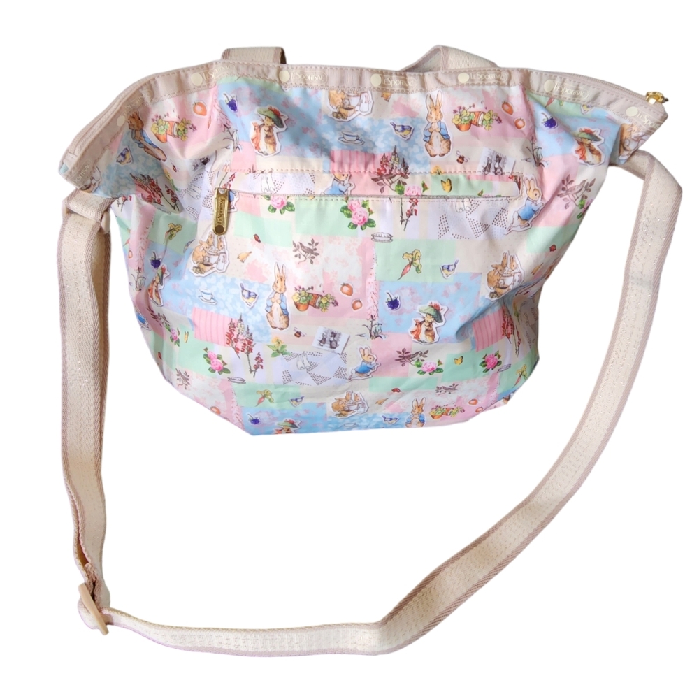 LeSportsac Peter Rabbit Shoulder Tote Bag Purse Beatrix Potter Bunny collectible